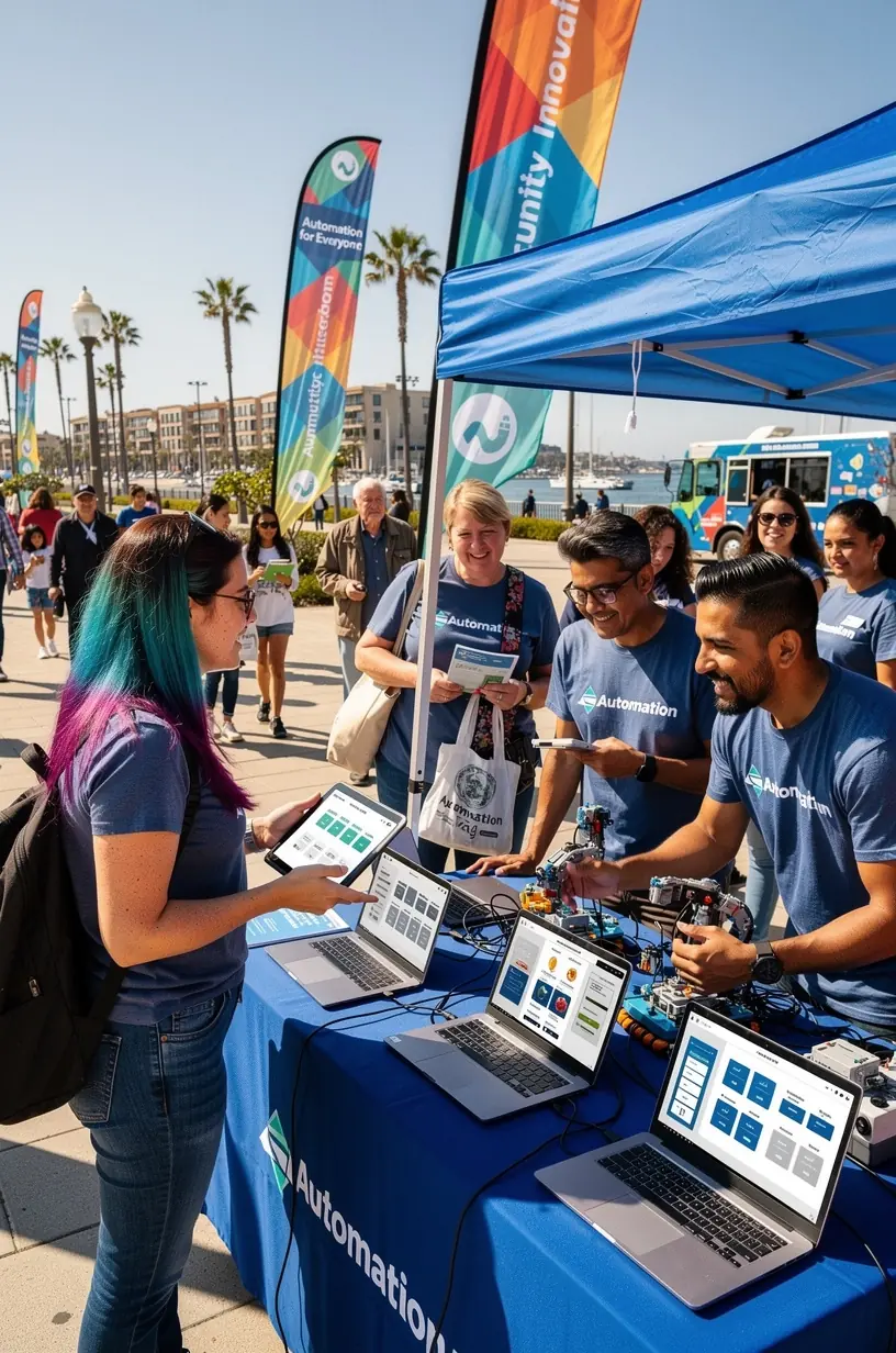 Professional team collaboration